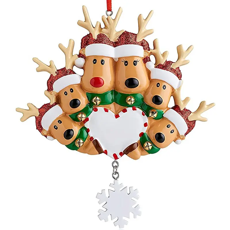 Fábrica Natal decoração suprimentos ornamentos resina Natal árvore ornamento 2022