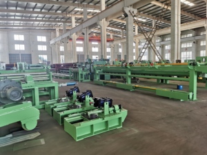 Nhiệm vụ nặng nề <span class=keywords><strong>PLC</strong></span> kiểm soát Dải thép uncoiler & tấm san lấp mặt bằng tự động cắt theo chiều dài máy cắt - Product Image 5