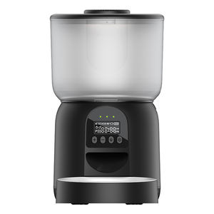 Akıllı evcil hayvan besleyici zamanlı ve kantitatif besleme 3L büyük kapasiteli nem geçirmez taze kilit tasarımı paslanmaz çelik kase Pet besleyici - Product Image 2