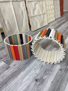 Panneau mural rotatif moderne - Panneau mural décoratif WPC imperméable à l'eau, grain de bois, design d'intérieur de bureau - Product Image 3