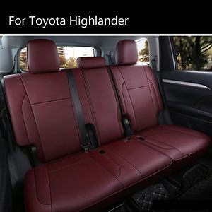 <span class=keywords><strong>Fundas</strong></span> <span class=keywords><strong>de</strong></span> Asiento <span class=keywords><strong>de</strong></span> Cuero Completas Personalizadas <span class=keywords><strong>de</strong></span> Fábrica <span class=keywords><strong>para</strong></span> 7 <span class=keywords><strong>Asientos</strong></span> <span class=keywords><strong>para</strong></span> Toyota Highlander LE XLE SE 2008-2025 - Product Image 2