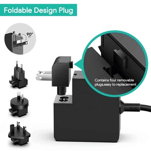 65W USB-C phổ máy tính xách tay adapter sạc USB Type-C + 15 lời khuyên hoán đổi cho nhau cắm USB Loại C du lịch trên toàn thế giới Power Adapter - Product Image 5