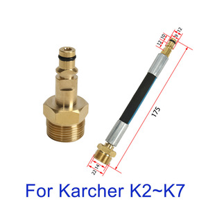 Adaptador de lavadora a presión Mingou M22, conector de entrada de agua de latón para máquina de limpieza Krcher - Product Image 4