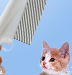 Peines de peluquería para <span class=keywords><strong>mascotas</strong></span>, peine para la caspa, peine para pulgas de perro, silencioso para Escorpión, especiales, cepillo para el cabello, suministros de peluquería rectos - Product Image 5