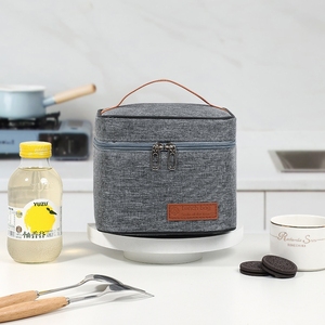 Sac à déjeuner portable grande capacité, sac isotherme en aluminium épais, sac de conservation des aliments frais, sac bento isotherme pour l'extérieur - Product Image 4