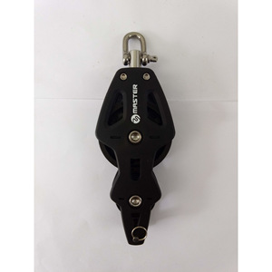 Poulie à roue unique/ Pivotante/ à roulement extensible Master BP-0620F, diamètre de la roue 60 mm, diamètre du câble 12 mm, pour quincaillerie marine - Product Image 1