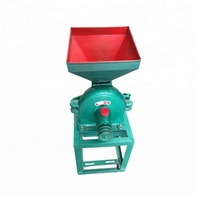 Broyeur à grains portable pour mélangeur d'aliments pour animaux Meilleur prix Moulin à engrenages Machine d'alimentation en maïs Machine à granulés d'aliments pour animaux disques de meulage