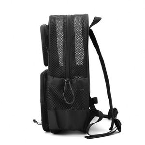 Sac à dos en maille intégrale durable pour l'école, la sécurité, les voyages, sac en maille transparente robuste avec compartiment pour ordinateur portable et plusieurs poches - Product Image 3