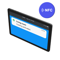 Tableta con pantalla táctil NFC de lectura frontal de 10 pulgadas, NFC personalizado, panel de control del hogar inteligente Android Linux Tablet PC fabricantes