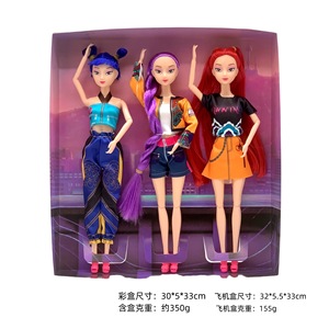 Nuevas Muñecas KPOP Demon Hunter, Figuras de Acción de Grupos de Chicas con Música, Canciones, Lumi, Mila, Zoe, Muñeca de Vinilo, Figura de Anime de PVC - Product Image 4