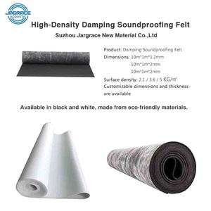 Vinilo acústico MLV de 3 mm de espesor, blanco y negro, material de insonorización. - Product Image 5