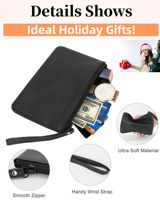 Petite pochette zippée personnalisée, mini trousse de maquillage pour sac à main, rouge à lèvres, cosmétiques, organiseur de maquillage de voyage
