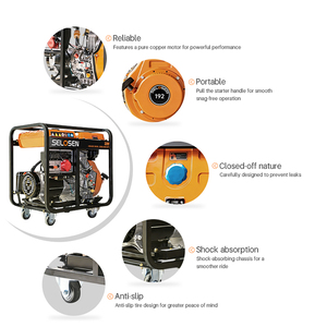 3-8KW Premium 50HZ 12.5L <b>Generators</b> Gerador Monofasico 5kw Trailer X-3KW-7.5KW <b>Generator</b>, 17 - Product Image 3