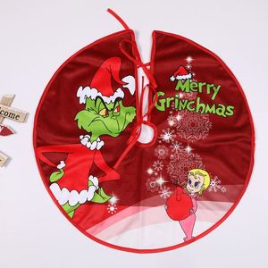 2026Factory Wholesale Fashion Decoration Greentown Online, New European Hotel Christmas <b>Tree</b> <b>Skirt</b> Indoor - Product Image 4