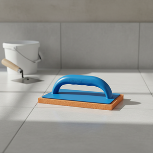 AUSONIA Soft Sponge Rubber <b>Float</b> bricklayer Trowel For Plaster 21X14 cm Thickness 2.5 cm Made In Italy Epoxy Sponge - Product Image 3