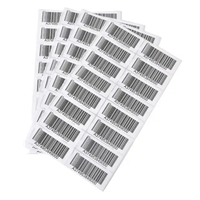 Support Étiquettes auto-adhésives personnalisées Étiquettes de format A4 Codes QR pour imprimante laser à jet d'encre