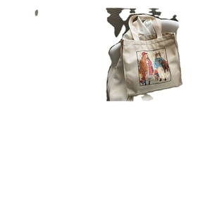 Women's Cotton <b>Canvas</b> Tote Shopping Bag with Custom Logo Eco-friendly & Durable for Daily Use - Product Image 4