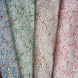 Tissus de mode <span class=keywords><strong>à</strong></span> prix de gros, tissus teints en fil, tissus jacquard métalliques 3D gaufrés pour vêtements/textiles de maison - Product Image 5