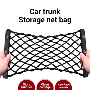 Filet de rangement universel pour coffre de voiture Filet élastique en maille de coton Design de surface pour coffre de voiture Filet à bagages pour l'intérieur de l'automobile - Product Image 6