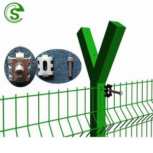 Paneles de valla de malla de alambre curvo soldado 3D de jardín decorativo de alta calidad Y valla de flexión 3D - Product Image 6