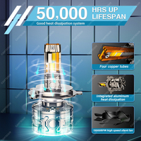 Phares LED de voiture Senrobo Y28 300W 50000LM super lumineux H1 H3 H4 H7 H8 H11 9005 9006 9012 880 881 Ampoules LED pour automobile