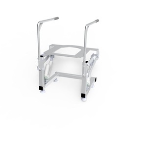 Silla de inodoro eléctrica ajustable en altura, acero inoxidable, capacidad de 250 Kg, para uso en interiores, equipo de seguridad para el baño para adultos - Product Image 1