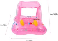 Ballon d'exercice gonflable personnalisé Waterhan Baby Ring en PVC 120CM, imperméable, pliable, léger, portable, confortable et doux