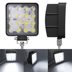 Venta directa <span class=keywords><strong>de</strong></span> fábrica <span class=keywords><strong>de</strong></span> <span class=keywords><strong>luces</strong></span> LED automotrices <span class=keywords><strong>de</strong></span> 4 pulgadas, <span class=keywords><strong>luces</strong></span> <span class=keywords><strong>de</strong></span> trabajo <span class=keywords><strong>de</strong></span> 48W, <span class=keywords><strong>luces</strong></span> cuadradas <span class=keywords><strong>de</strong></span> 65mm <span class=keywords><strong>de</strong></span> 16 cuentas, <span class=keywords><strong>luces</strong></span> todoterreno delanteras modificadas - Product Image 1