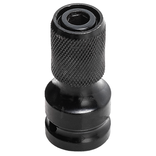 High Grade Drill Chuck Drive Converter Impact Tool Socket Adapter Wrench Chrome 1/2 Inch Square to 1/4 Inch Hex Wrench Connector