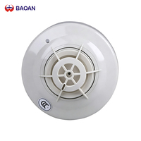 Moniteur d'incendie conventionnel à 2 fils, homologué 3C, dispositif de protection incendie, conception flexible, installation facile, usage résidentiel domestique