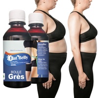 Complément alimentaire biologique à base de plantes pour un ventre plat, sirop pour la minceur abdominale, booster de métabolisme, amincissant pour le ventre, 200 ml
