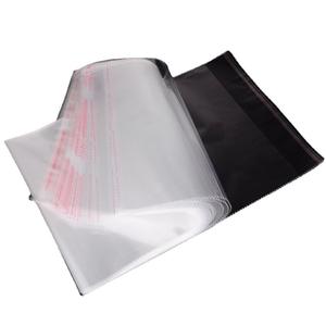 Mailing Courier Express Emballage de chemise transparent Impression de logo personnalisé Boucle d'oreille Logo plat auto-scellant Sac Opp - Product Image 3