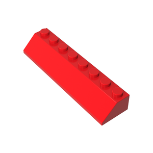 0.1kg/26pcs 2*8 mái dốc gạch 45 độ no.4445 hạt nhỏ khối xây dựng các bộ phận - Product Image 3