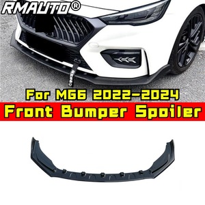 สำหรับ Morris Garages MG6 2020-2024 อุปกรณ์ตกแต่งรถยนต์ สปอยเลอร์กันชนหน้า ลิปสปลิตเตอร์ ดิฟฟิวเซอร์ ตัวป้องกันกันชนหน้า ชุดแต่ง - Product Image 2
