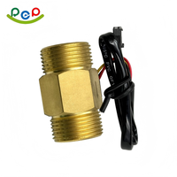 Sensor aliran air pengukur aliran aula Sensor aliran denyut