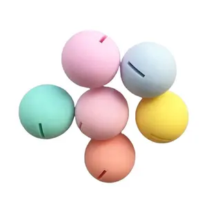 food grade silicone rubber ball with hole