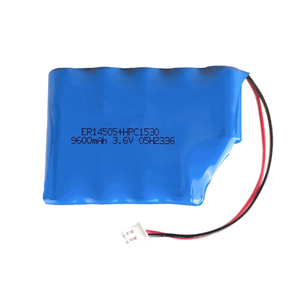 ER14505-4P 4er14505 3.6v 9600mah er14505 + hpc1530 er14505h סוללה נטענת 14505 עם מחבר - Product Image 1