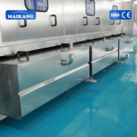 Máquina Automática Inteligente para Lavar Bandejas con Esterilización Eficiente, Operación Sencilla para Uso en Cantinas y Talleres