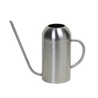 Arrosoir en acier inoxydable à long bec D6193, capacité 1,5 L, débit d'eau réglable, pour balcon et entretien des plantes domestiques
