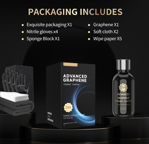 Kit de Detallado Automotriz con Revestimiento Cerámico de Grafeno Avanzado 20H para Autos Nuevos y Usados (70ml) Protección de Pintura de Larga Duración de Más de 10 Años - Product Image 5