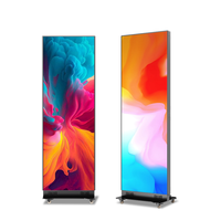 Pantalla LED a Todo Color USER P2 640x1920, Gabinete de Carteles Móvil para Interiores y Exteriores, Control por Wifi, Resistente al Agua IP65, 170