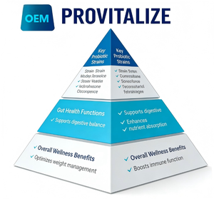 Fórmula Probiótica Diaria Provitalize |   Ingredientes Clínicamente Investigados para el Bienestar Intestinal y el Control del Peso |   Suplemento Dietético - Product Image 5