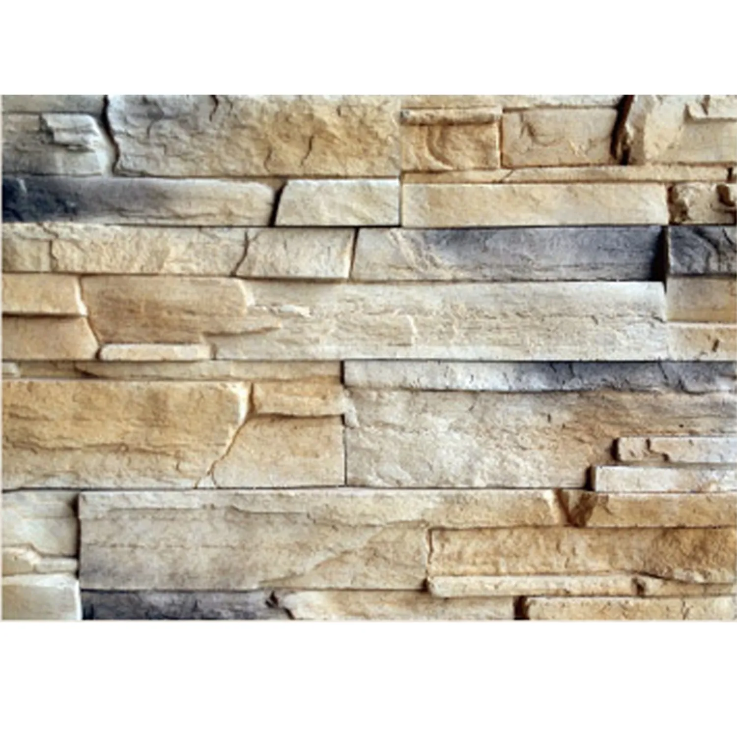 exterior interior wall paneling siding faux stone stack stone 3d wall panel