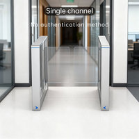 Tourniquet de contrôle d'accès à ouverture automatique en cas d'urgence, anti-collision efficace et haute compatibilité