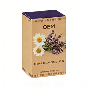 Bolsitas de Té de Lavanda y Manzanilla OEM - Té Herbal Relajante y Calmante que Promueve el Sueño y Reduce el Estrés, Grado Alimenticio - Product Image 1
