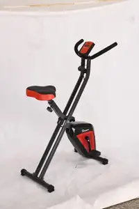 Bicicleta ergométrica dobrável barata de fabricação profissional portátil fitness x-bike para escritório