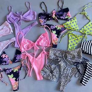 Trajes de Baño Sexys de Alta Calidad de Marca Privada, Traje de Baño Personalizado para Mujer, Bikini Brasileño de 2 Piezas, Secado Rápido, Push-Up - Product Image 1