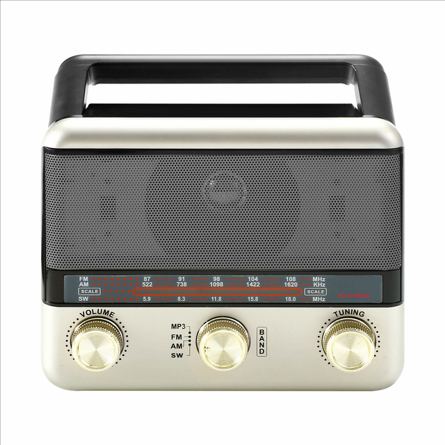 Foreign Trade Direct Sales FM/AM/SW Full-band Multi-functional BT Flashlight Tuning Radio Full-band Multi-functional Radio