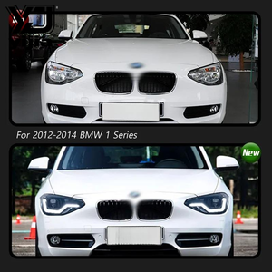 Per BMW <span class=keywords><strong>Serie</strong></span> <span class=keywords><strong>1</strong></span> <span class=keywords><strong>F20</strong></span> 12-15 Gruppo Fari Anteriori con LED DRL e Indicatori di Direzione 50W 12V OLIVER - Product Image 3