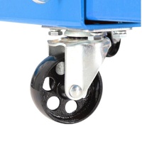 Support d'entretien du moteur automobile grue manuelle hydraulique bleue pliante 2t 3t grue d'atelier